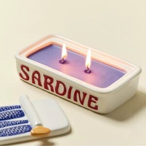 Urban Outfitters Home Sardine Tin 6 oz Scented Candle | NWT